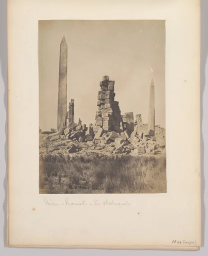 Palais de Karnak, les Obélisques