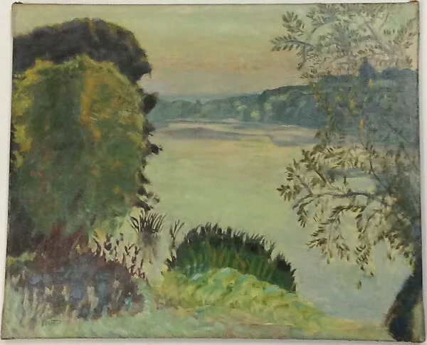 The Seine at Vernon — Pierre Bonnard