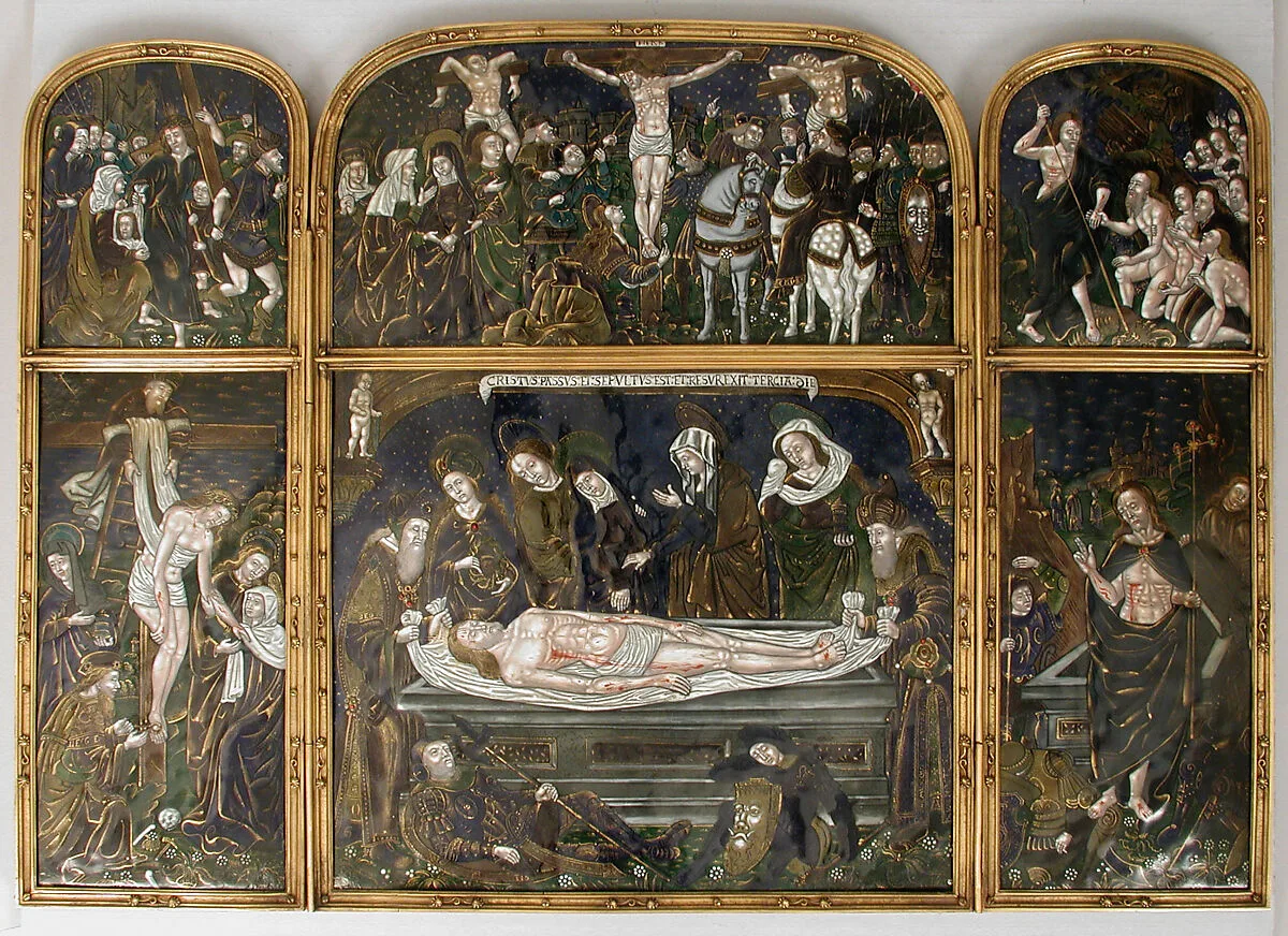 Triptych with the Entombment — Nardon Pénicaud