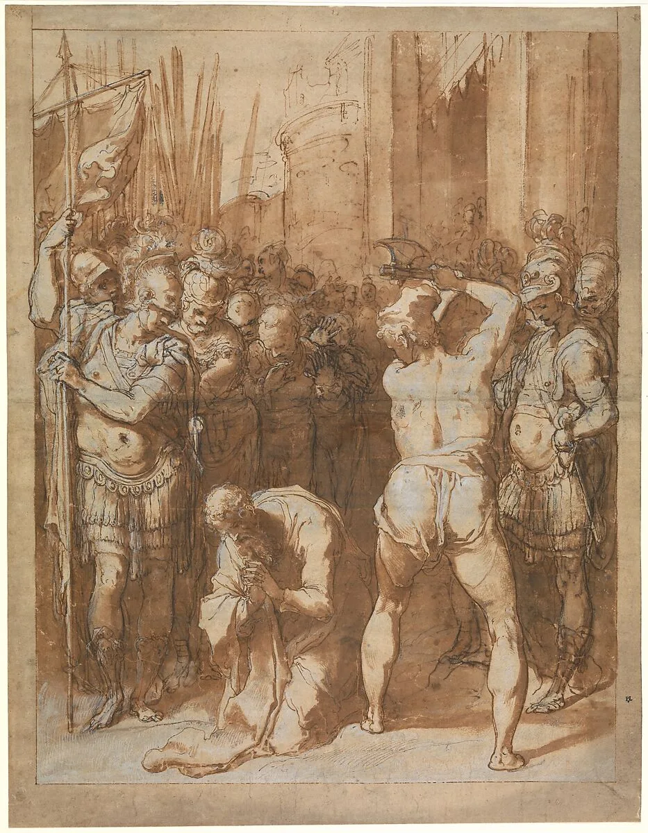 The Martyrdom of Saint Paul — Taddeo Zuccaro