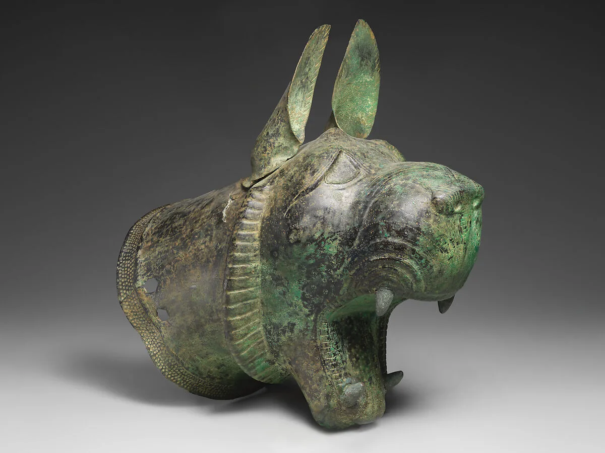 Head of a lion-griffin — Unknown