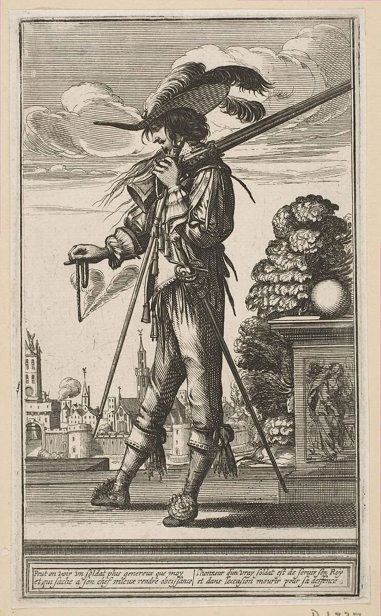 A Soldier on Duty — Abraham Bosse