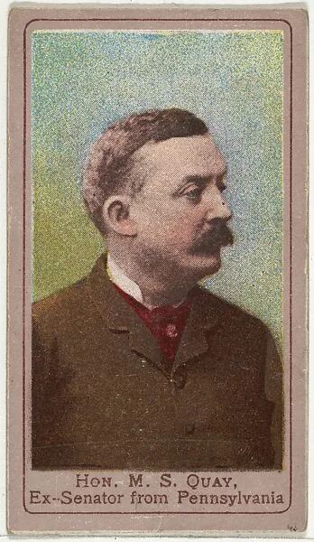 Honorable M. S. Quay, Ex-Senator from Pennsylvania, from the Heroes of the Spanish War series (T175) — Kinney Brothers Tobacco Company|American Tobacco Company