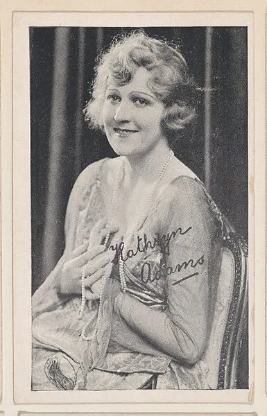 Kathryn Adams from Kromo Gravure "Leading Moving Picture Stars" (W623) — Kromo Gravure Photo Company, Detroit, Michigan
