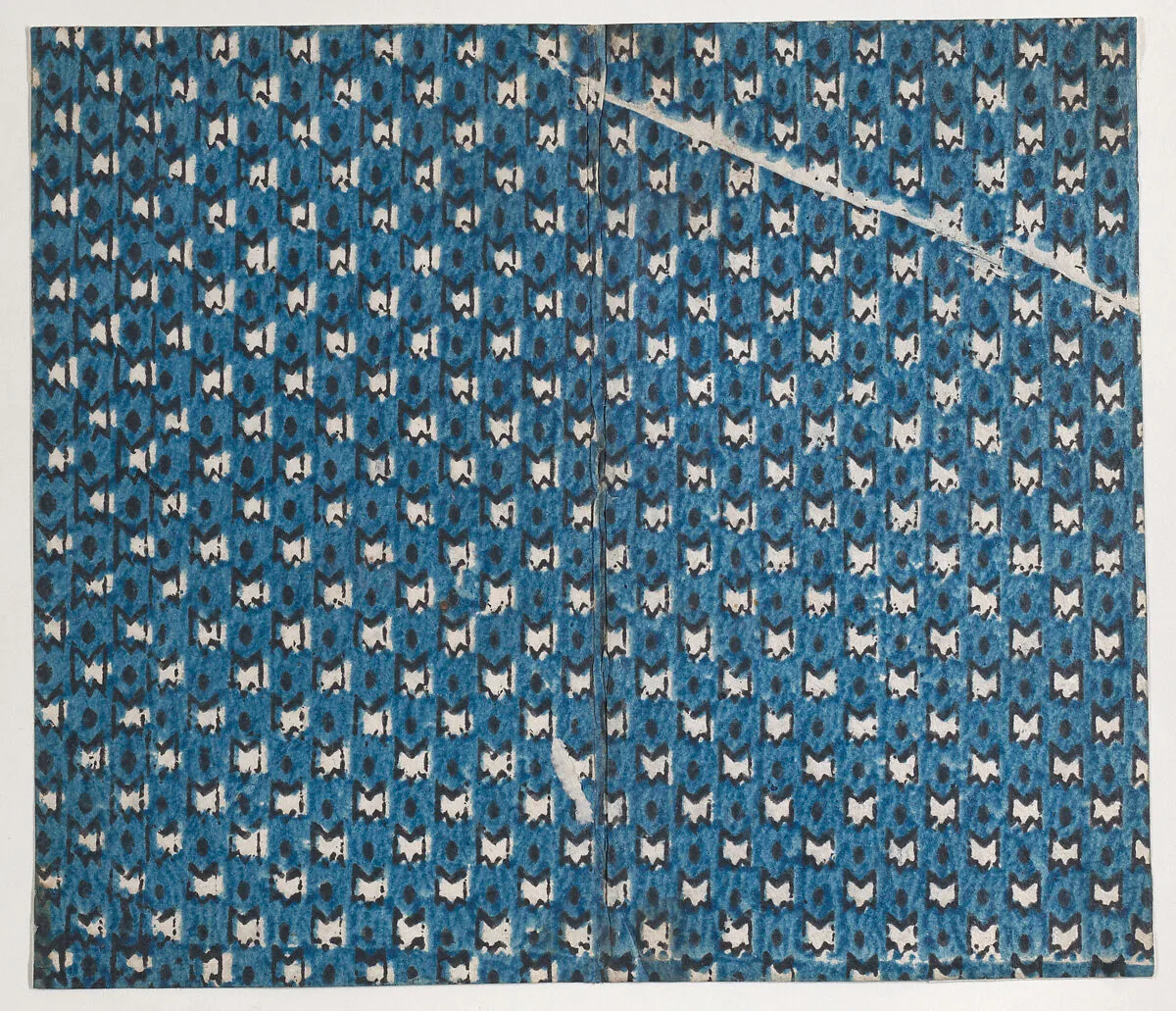 Book cover with overall pattern of stars within ovals — Anonymous