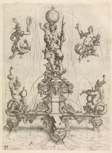 Architectura von Ausstheilung / Symmetria und Proportion der Fünff Seulen