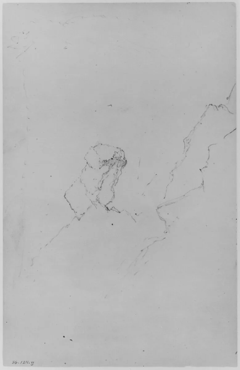Rock Study (from Sketchbook) — Daniel Huntington