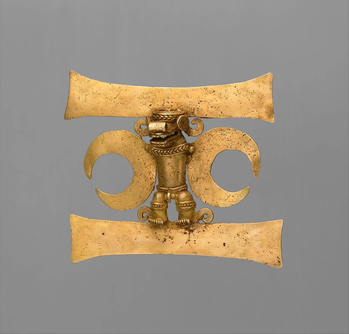 Masked Figure Pendant — Unknown