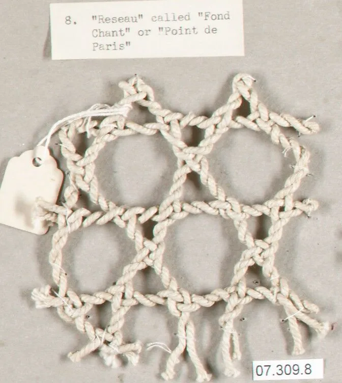 Example of lace stitch — Unknown