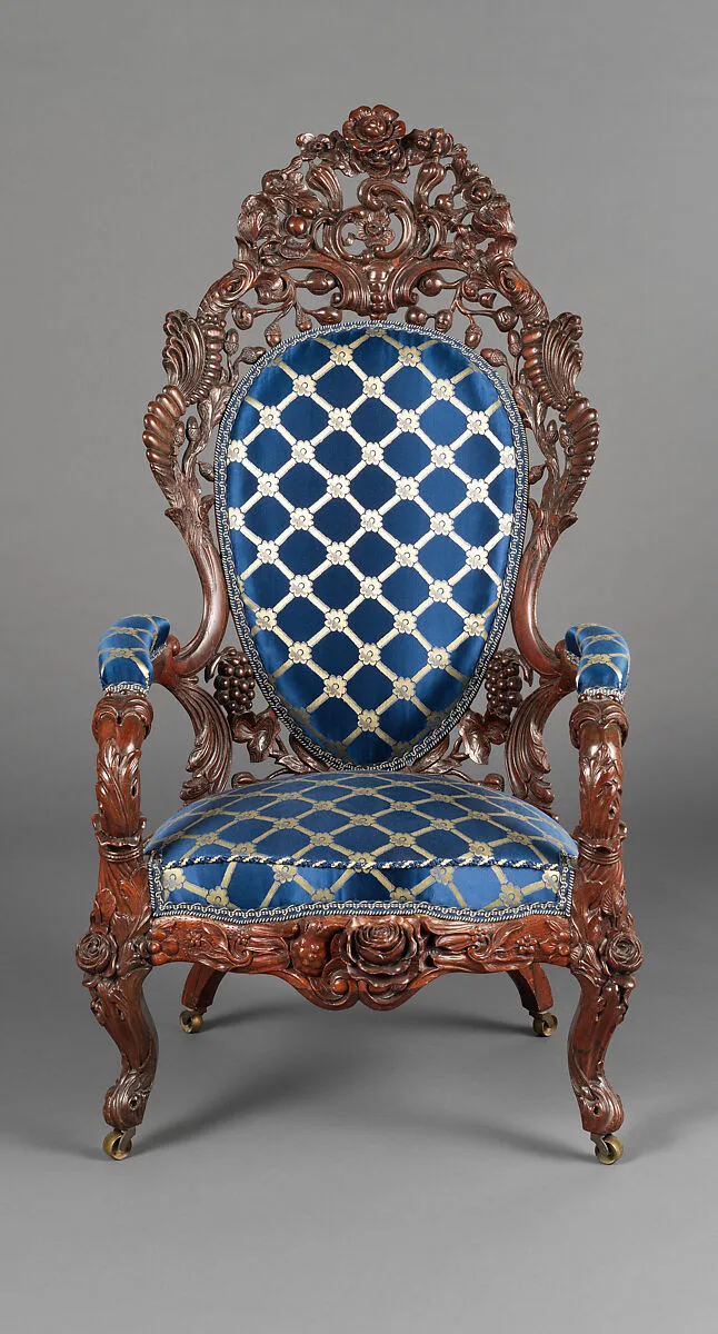 Armchair — John Henry Belter|J. H. Belter & Co.