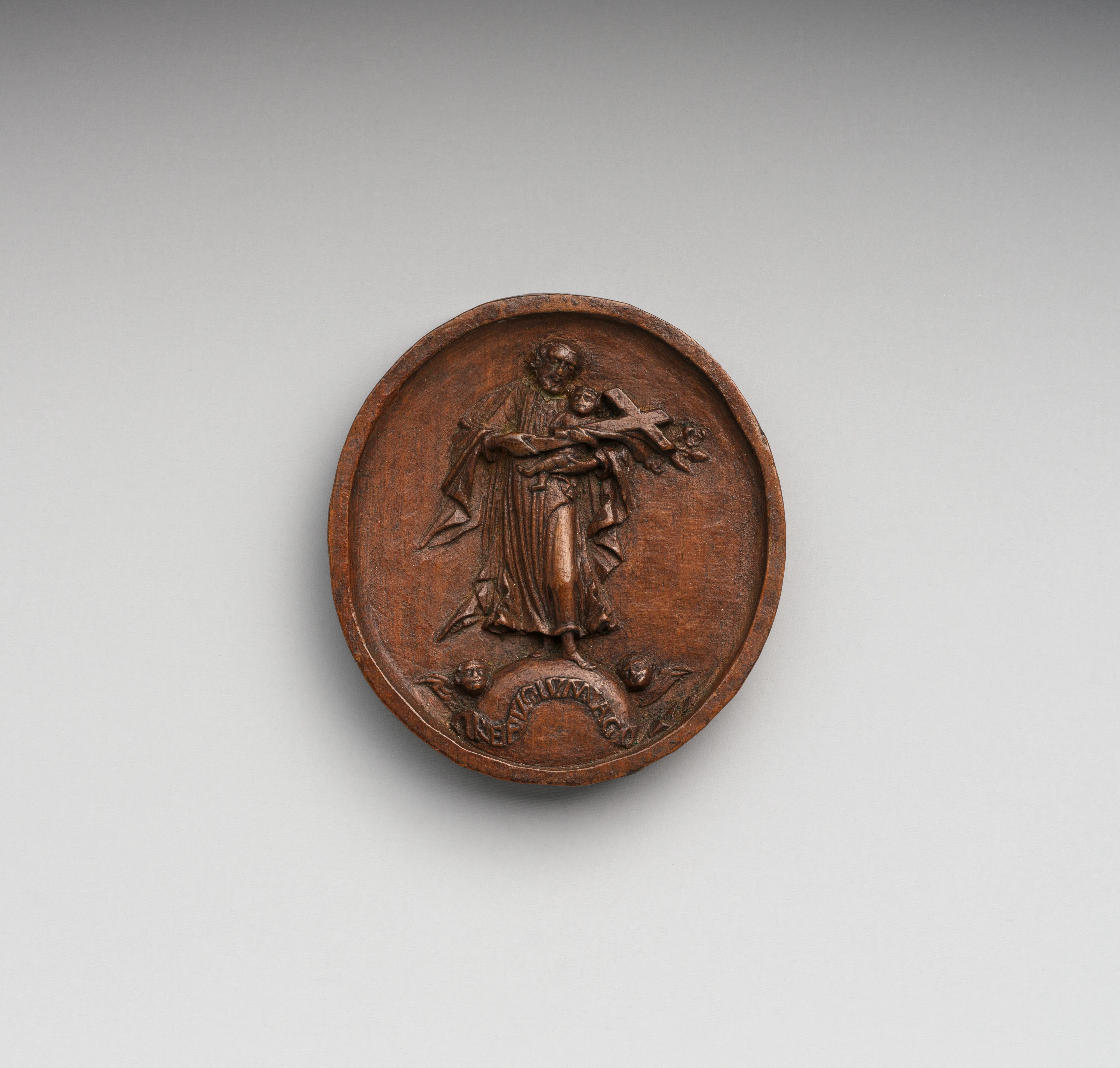Saint Joseph with Christ Child and Cross — Unknown