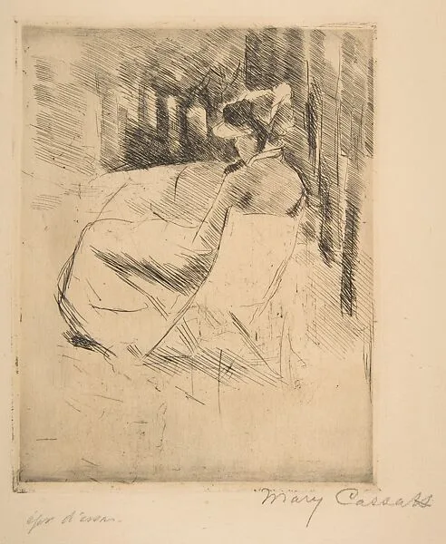 The Folding Chair — Mary Cassatt