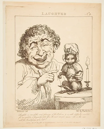 Laughter (Le Brun Travested, or Caricatures of the Passions)