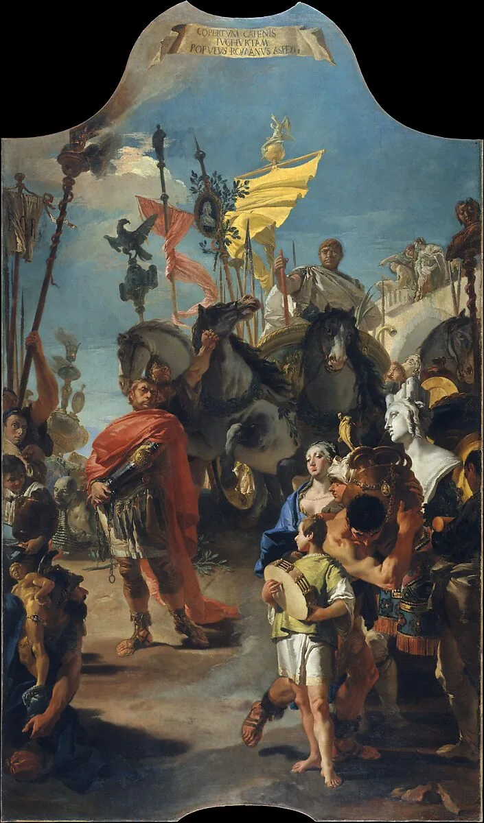 The Triumph of Marius — Giovanni Battista Tiepolo