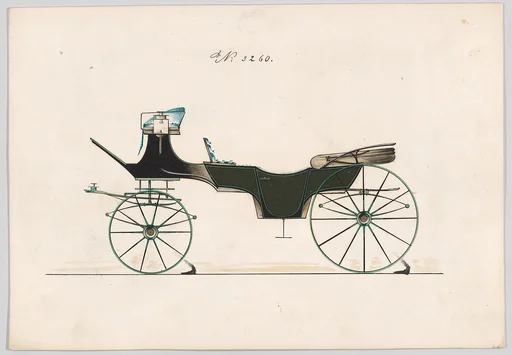 Design for Vis-à-vis, no. 3260