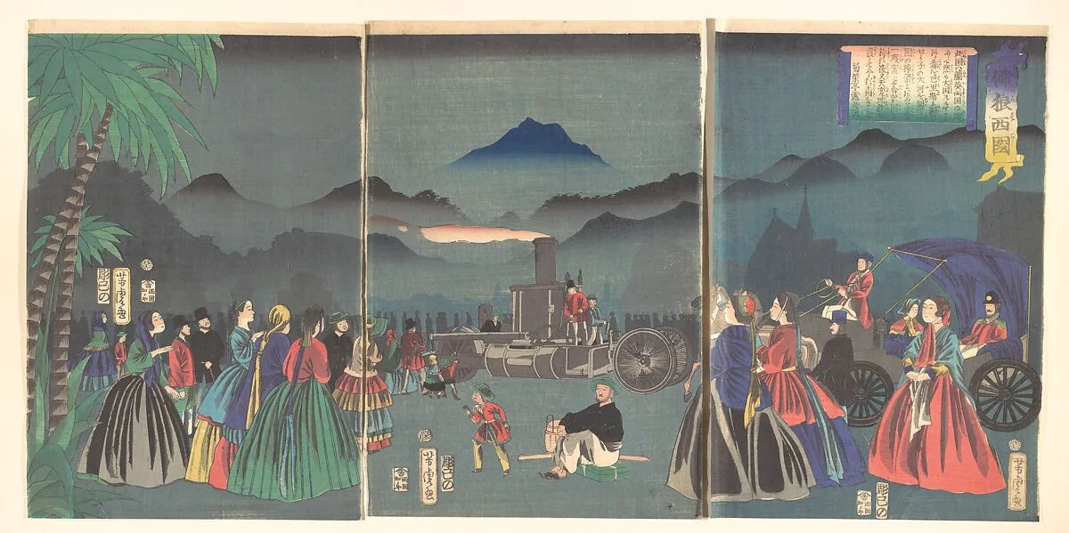 仏蘭西国|France (furansukoku) — Utagawa Yoshitora