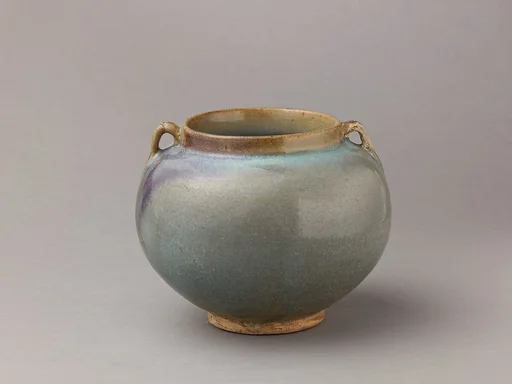 Two-eared jar, Jun ware