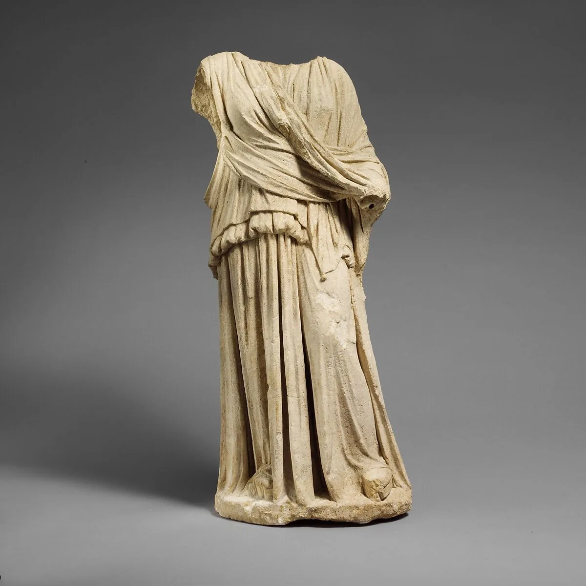 Limestone statue of Hera or Demeter (?) — Unknown