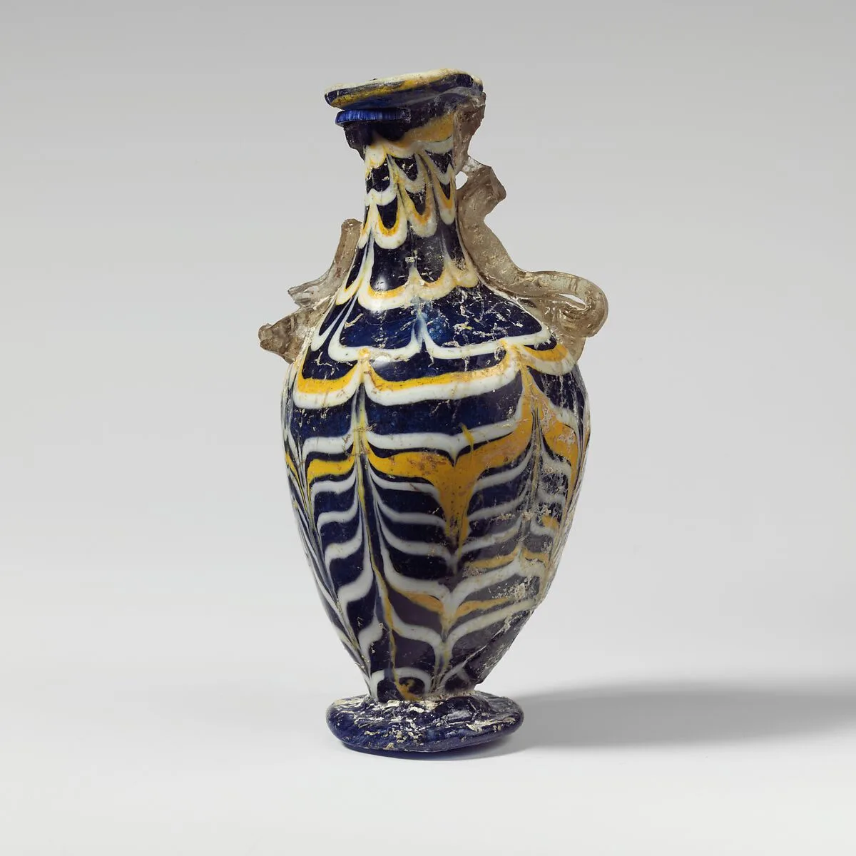 Glass amphoriskos (perfume bottle) — Unknown