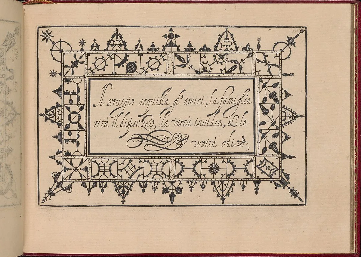 Ghirlanda: Di sei vaghi fiori scielti da piu famosi Giardini d'Italia, page 17 (recto) — Pietro Paulo Tozzi|Libraria del Giesu