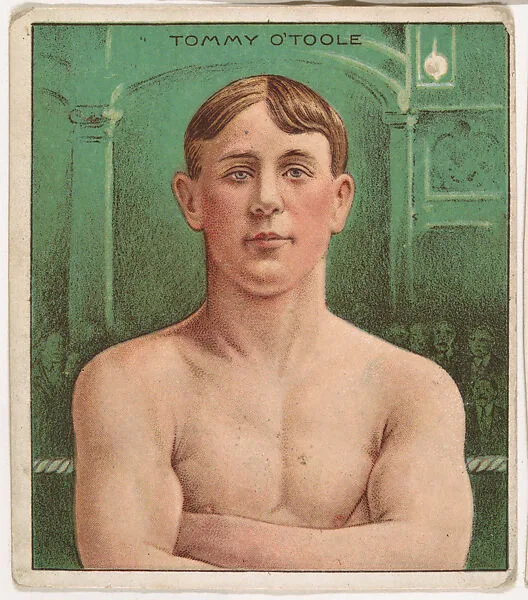 Tommy O'Toole, Boxing, from Mecca & Hassan Champion Athlete and Prize Fighter collection, 1910 — Mecca Cigarettes