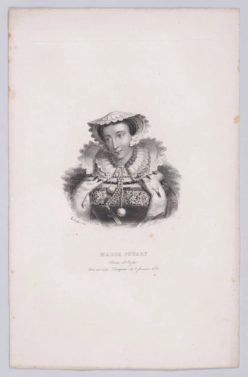 Mary, Queen of Scots — Mary, Queen of Scots|Charles Achile d'Hardivillier