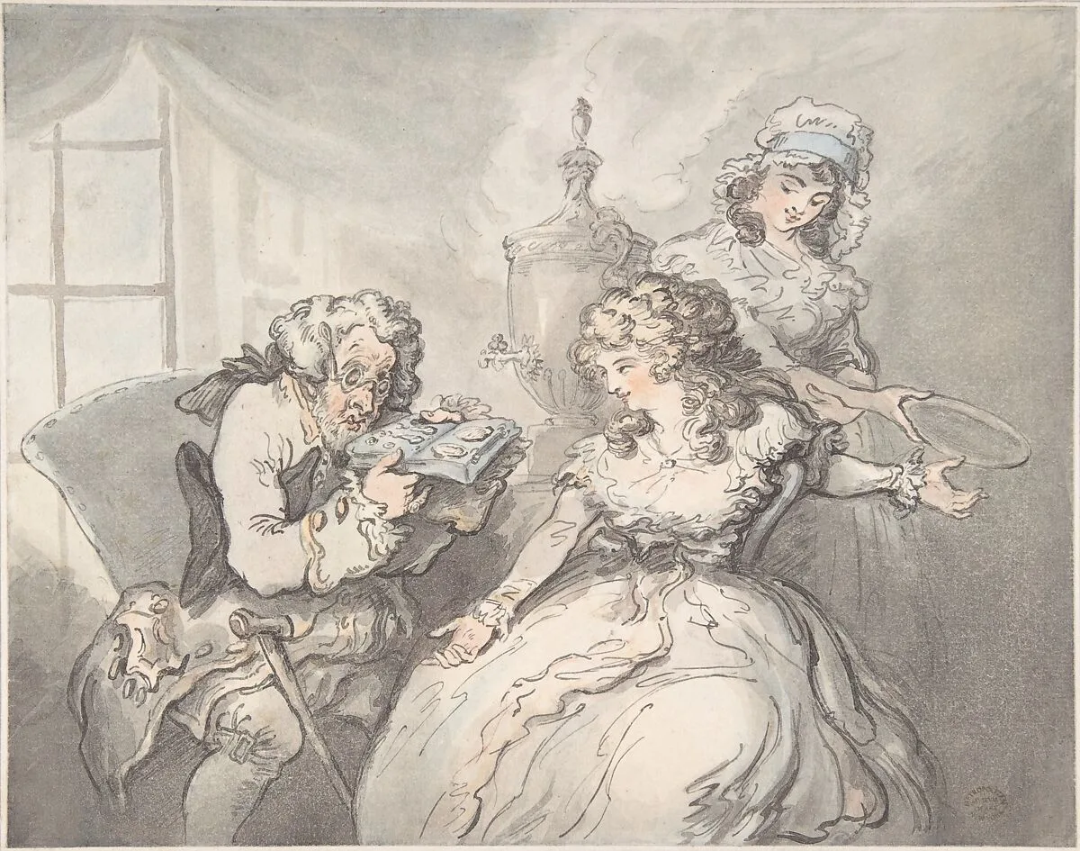 The Connoisseur — Thomas Rowlandson