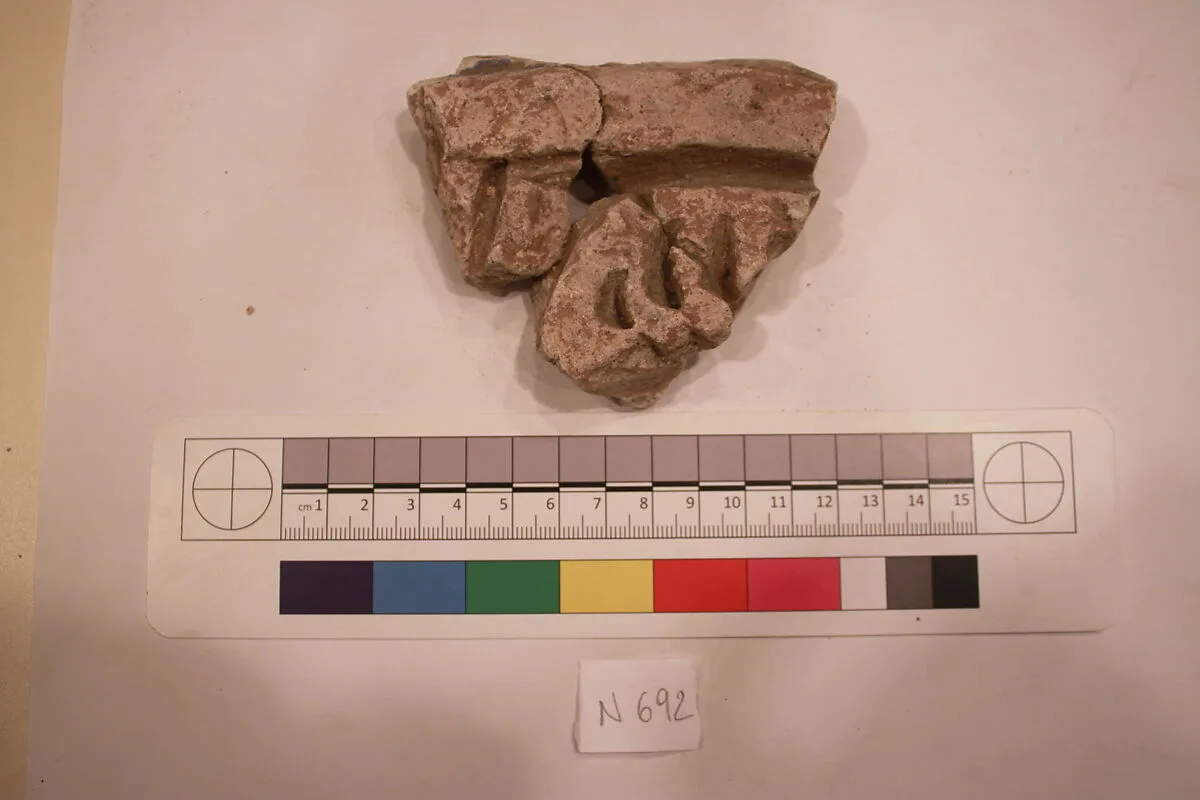 Stucco Fragment — Unknown
