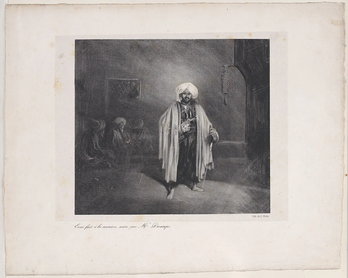 Standing Turk — Alexandre-Gabriel Decamps|Charles Motte|Charles Motte