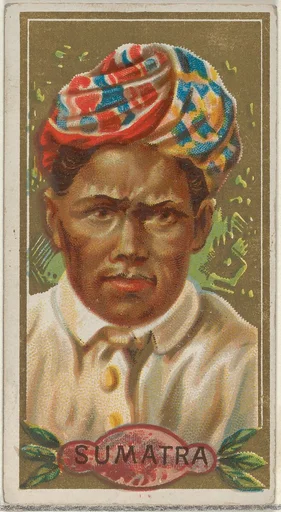 Sumatra, from the Types of All Nations series (N24) for Allen & Ginter Cigarettes