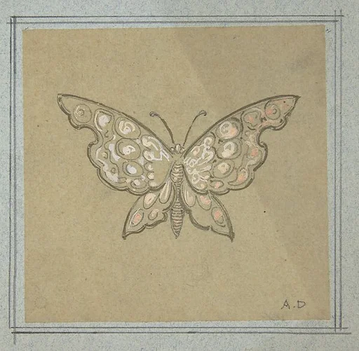 Drawing from a Group of Designs for Silver and Jewelry by Various Artists