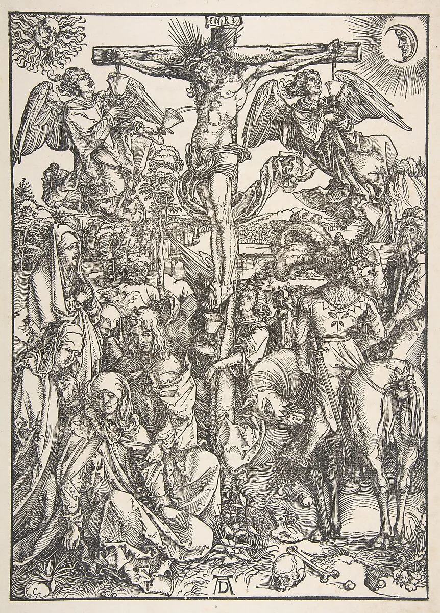 The Crucifixion, from "The Large Passion" — Albrecht Dürer