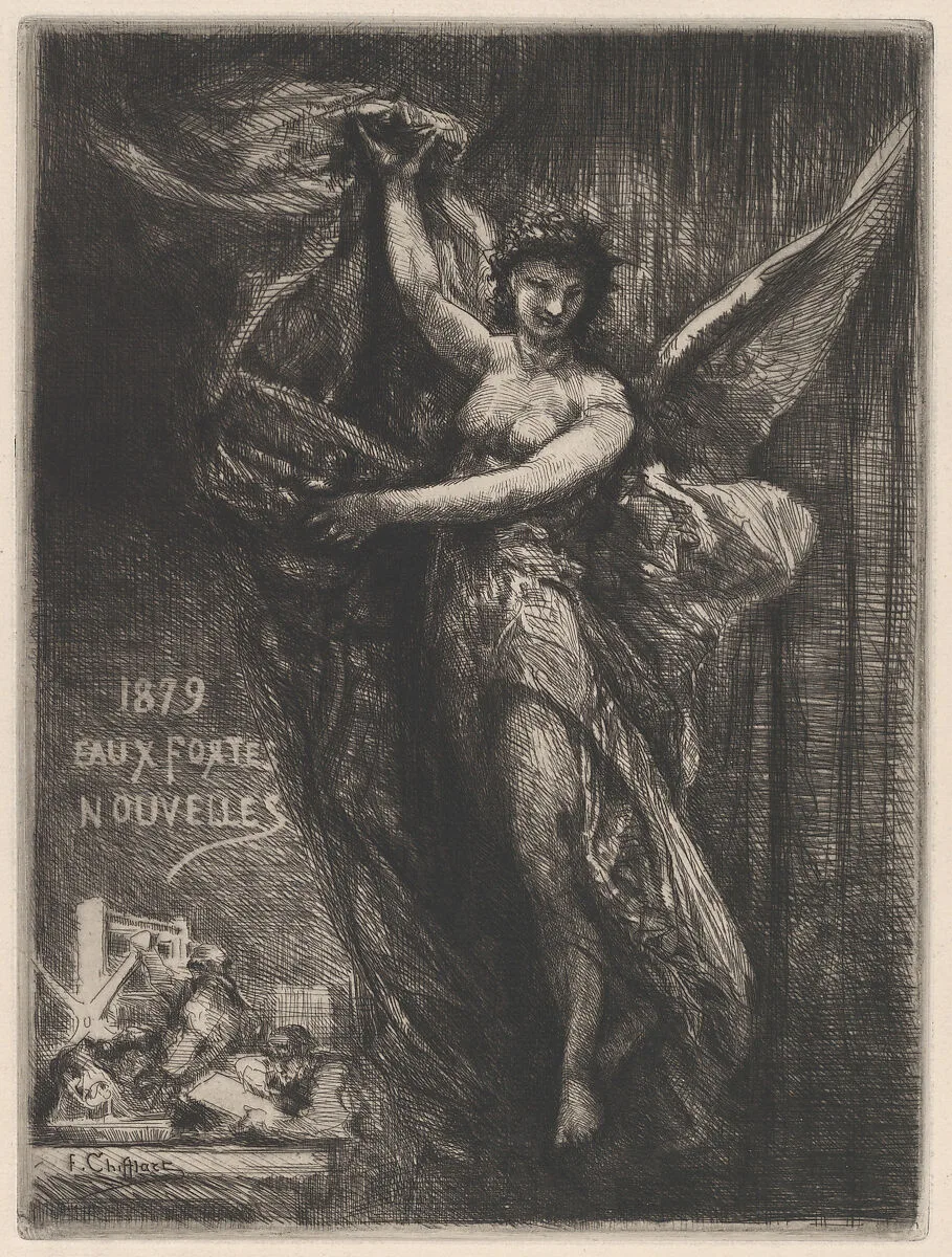 Cover for Eaux Fortes Nouvelles — François-Nicolas Chifflart