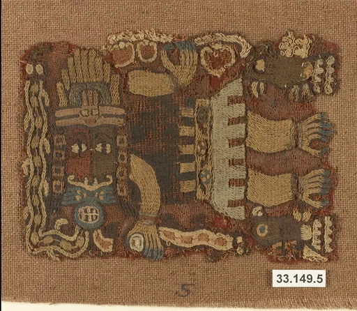 Embroidered Mantle Fragment
