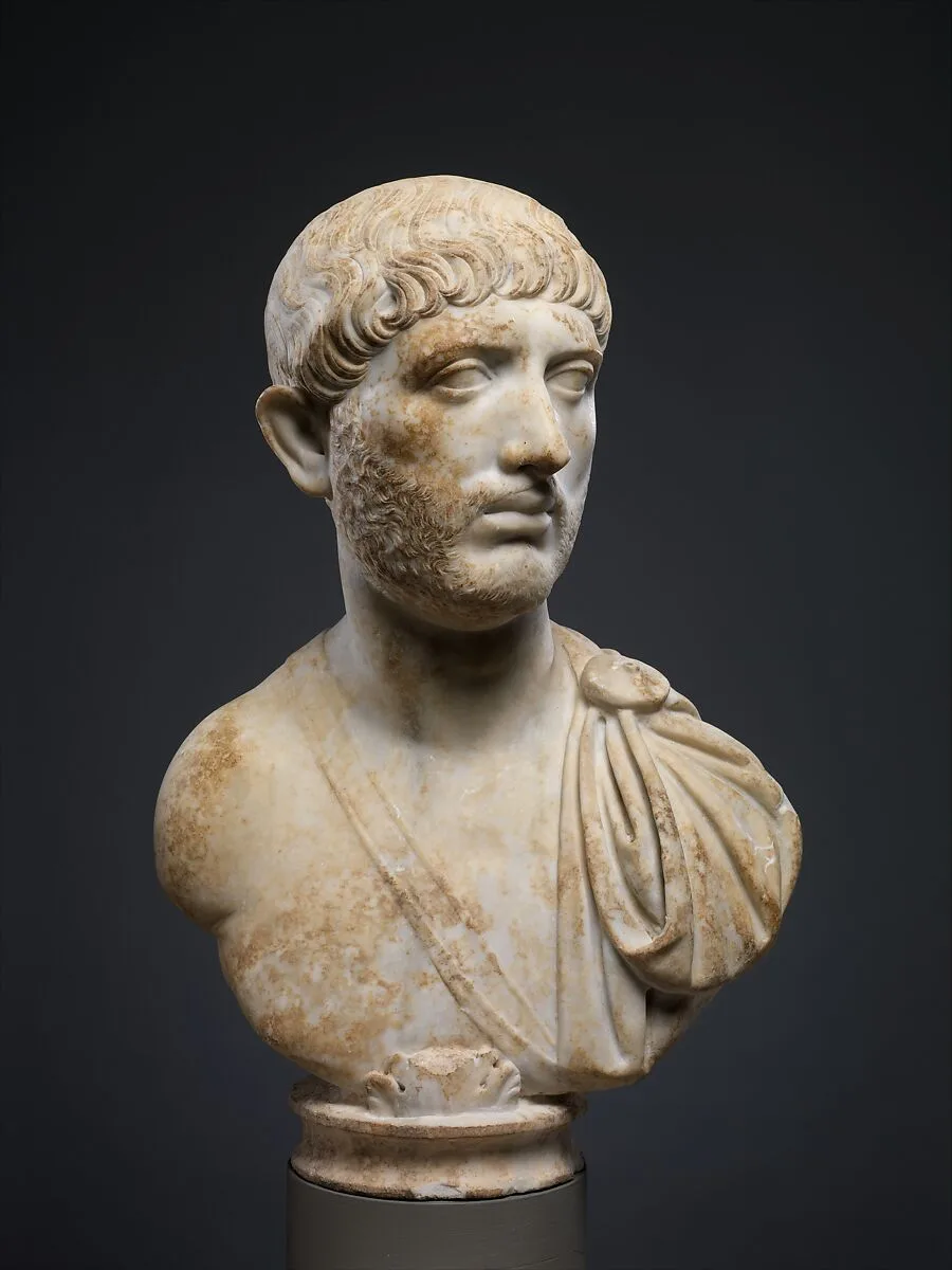 Marble portrait bust of a man — Unknown