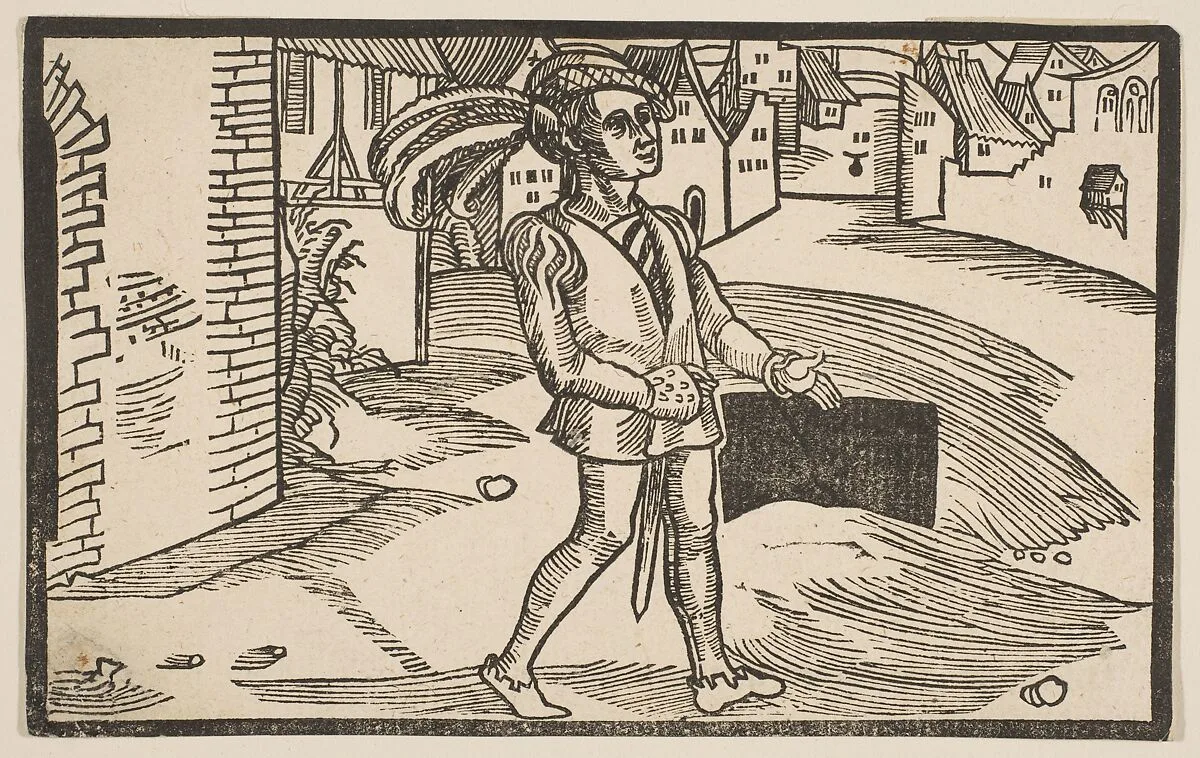 Phormio, from The Comedie of Terence, 19th century reprint — Albrecht Dürer