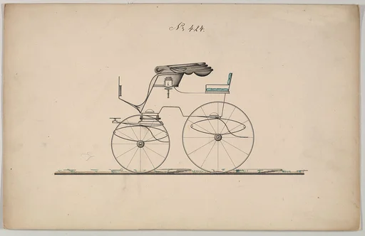 Design for Stanhope Phaeton, no. 424