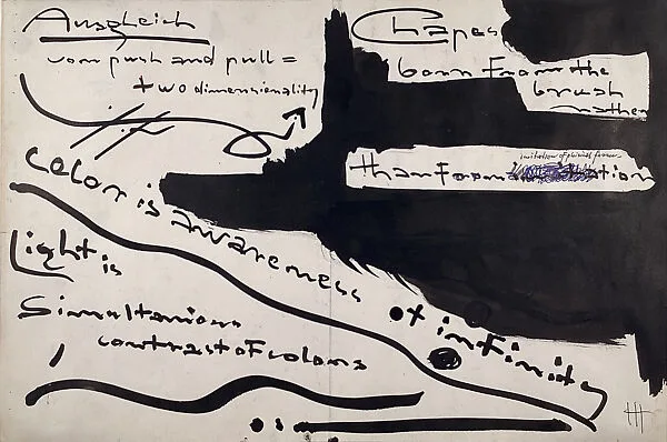 Page of Text — Hans Hofmann