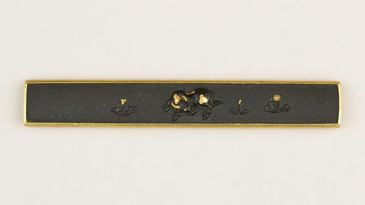 Knife Handle (Kozuka) — Gotō Mitsuyoshi (Shinjō)