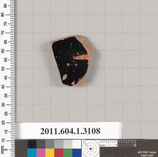 Terracotta fragment of a kylix (drinking cup)