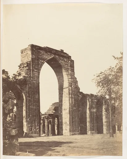 [Mahomedan Arch at the Qutub Minar, Delhi]