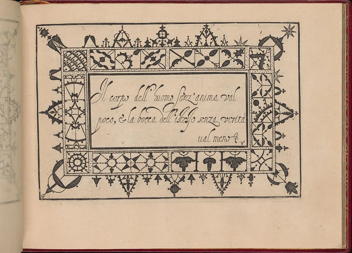 Ghirlanda: Di sei vaghi fiori scielti da piu famosi Giardini d'Italia, page 16 (recto) — Pietro Paulo Tozzi|Libraria del Giesu