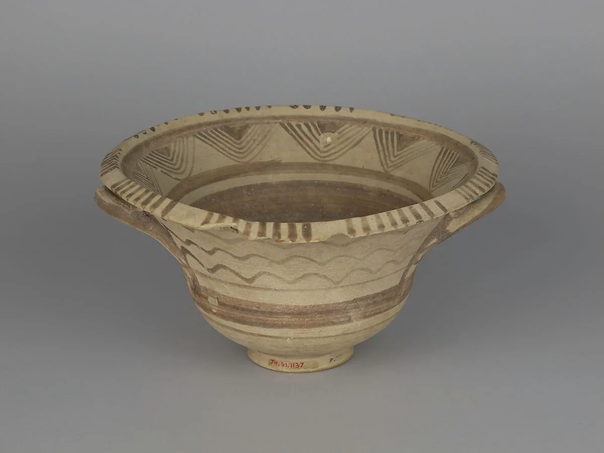 Terracotta kalathos (basket) — Unknown