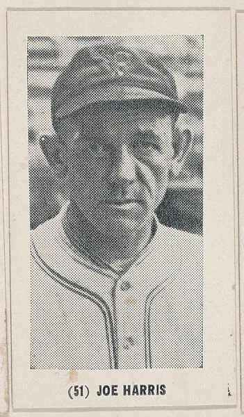 Joe Harris from the Baseball Players photo series (W502) — Unknown