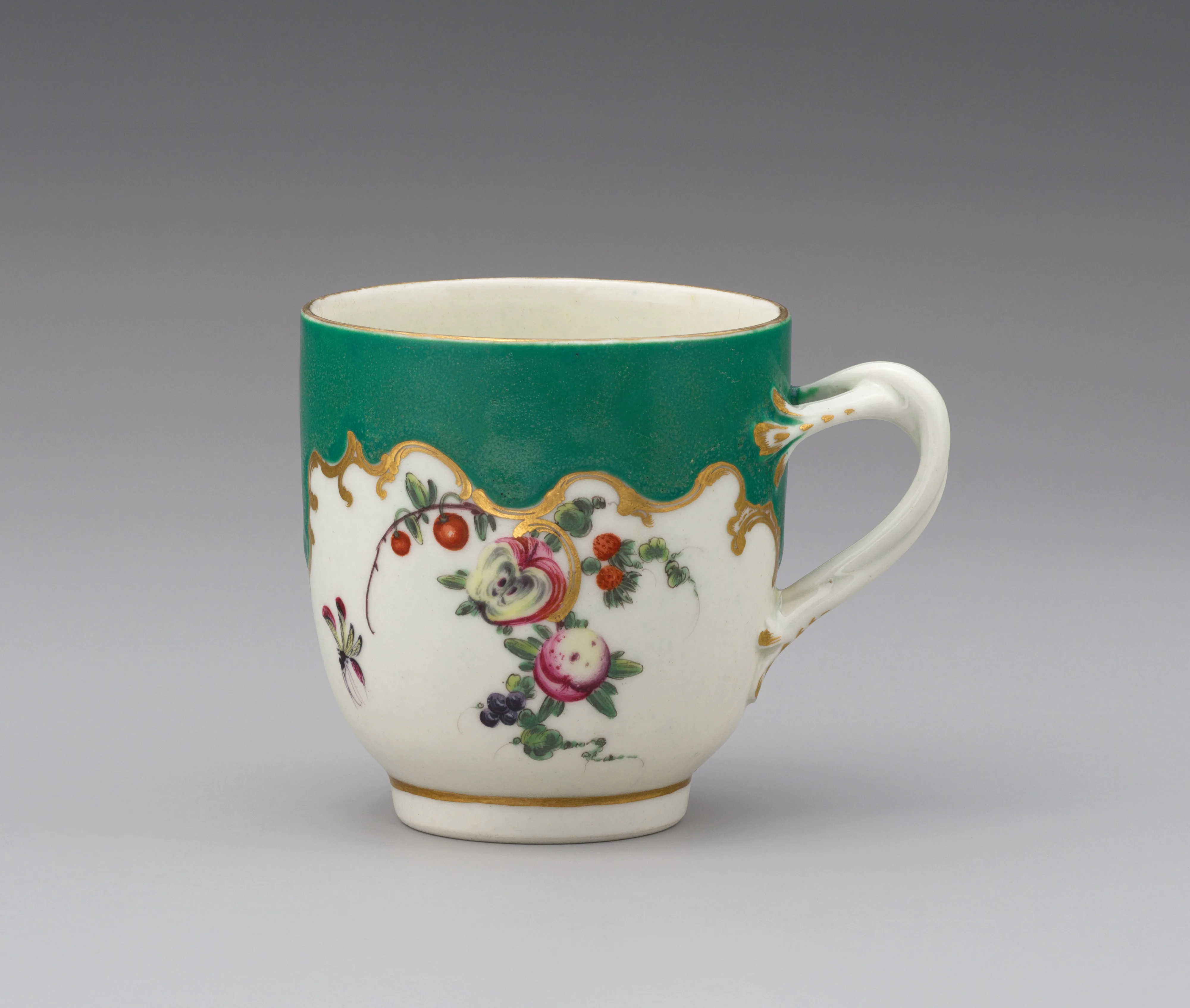 Cup (part of a service) — Worcester factory|Dr. Wall Period