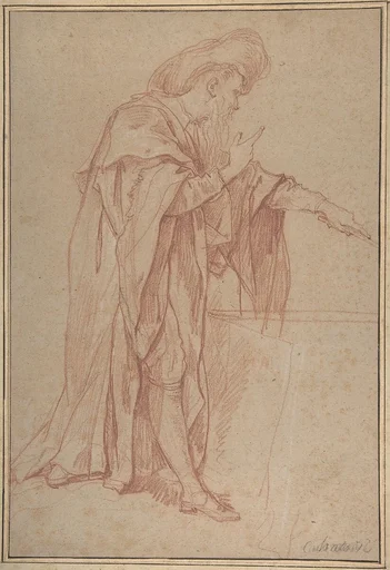 Standing Male Figure with Left Arm Extended