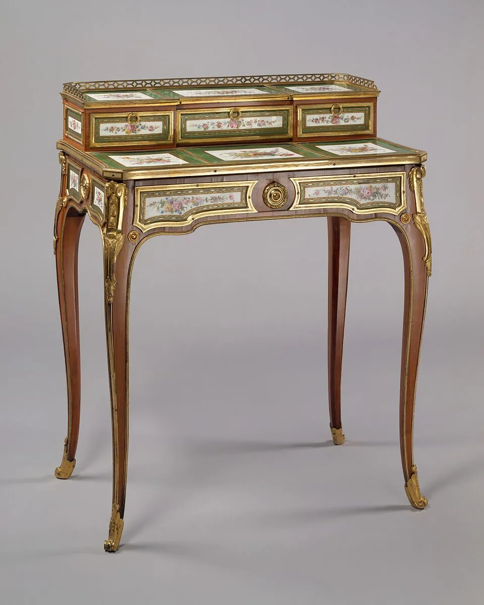 Desk (bonheur du jour) — Martin Carlin|Sèvres Manufactory|Antoine-Toussaint Cornailles|Nicquet