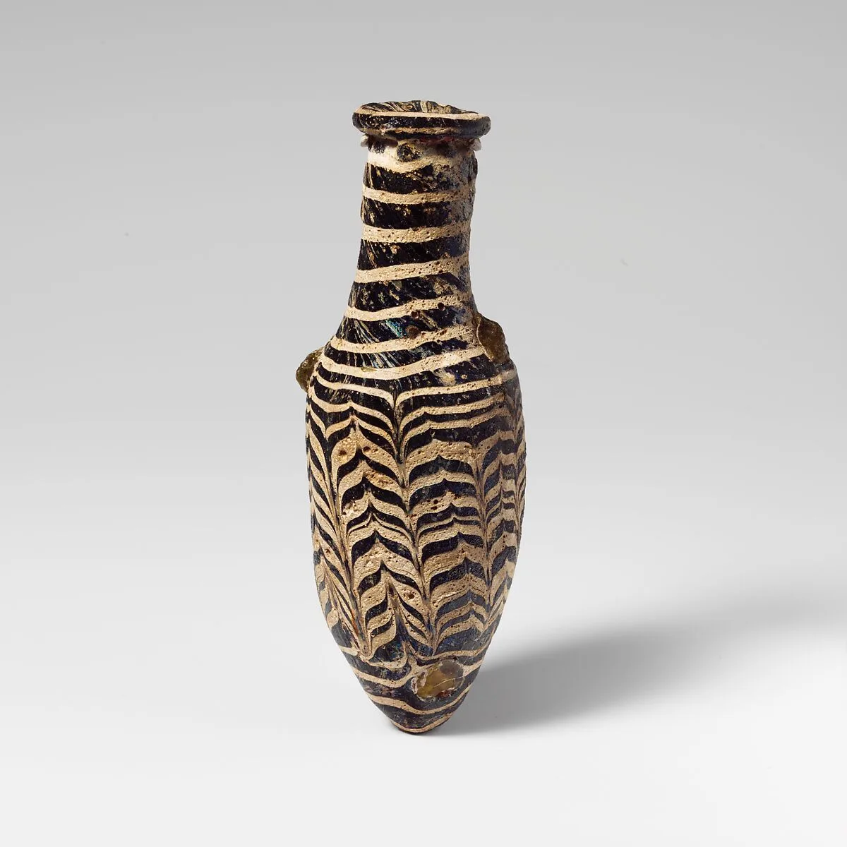Glass amphoriskos (perfume bottle) — Unknown