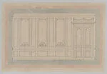 The Breakers: Wall Elevation with Medallion Heads — Ogden Codman, Jr.|Ogden Codman, Jr.