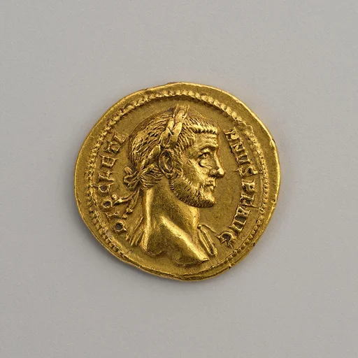 Gold aureus of Diocletian